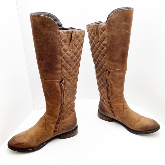 {STEVE MADDEN} Northside Quilted Riding Boots - Picture 6 of 16